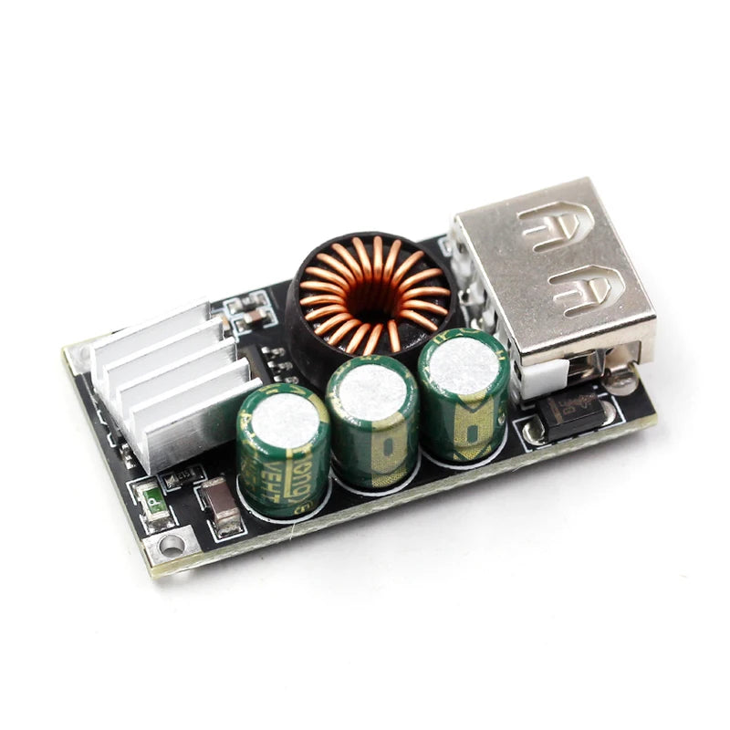 TPS61088 High Power Boost Module DC-DC Single Cell Lithium Battery 12V 24V USB Mobile Phone Fast Charge QC2.0 QC3.0 TYPE-C