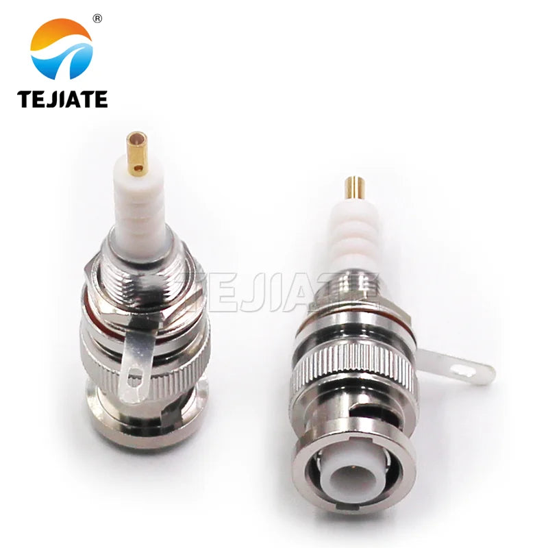 1pcs MHV-KFD High Voltage RF Connector MHV-KY Chassis Panel Through Wall Fixed Socket MHV-JY
