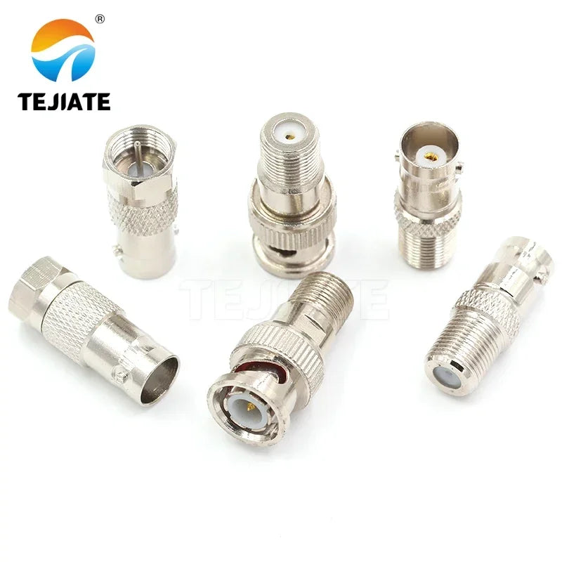 1PCS BNC-F-JK/KK/KJ Male to Female F Head British Adapter Bayonet Radio Frequency Connector