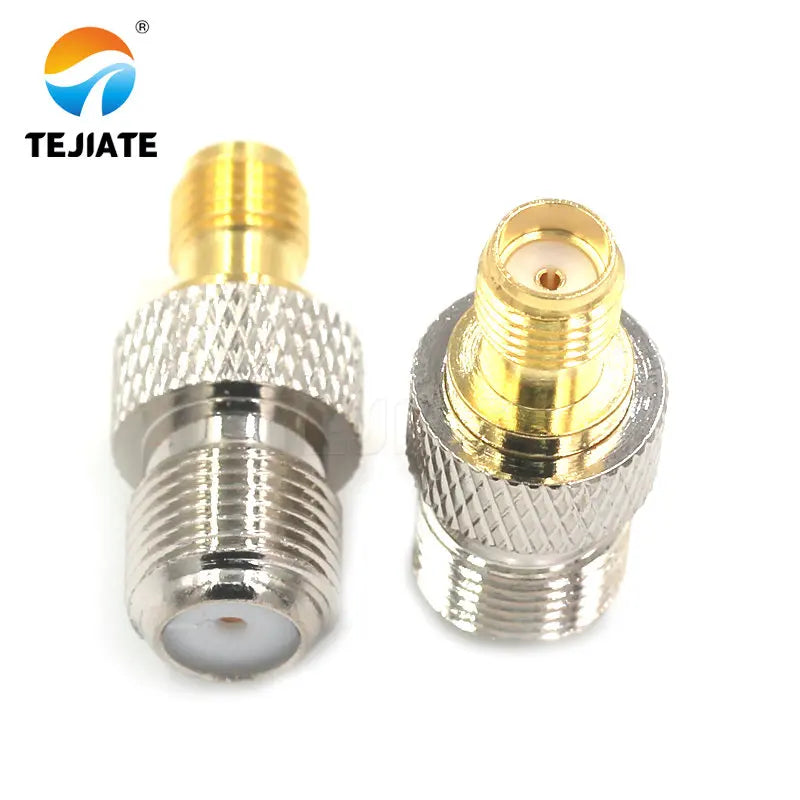 1PCS SMA to F adapter SMA-K external thread to internal thread extension Stew internal pin RF coaxial connector pure copper
