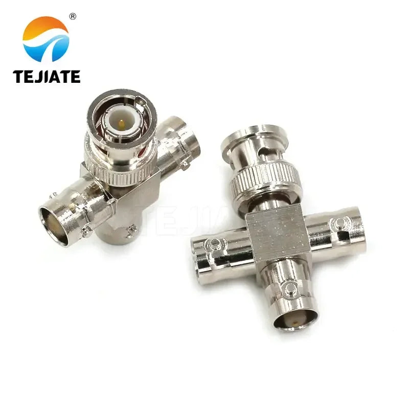 1PCS Q9 RF Transform Kit BNC Type Adapter JKKK-KKKK Connector Four Way Cross Type for Electronic Components Market