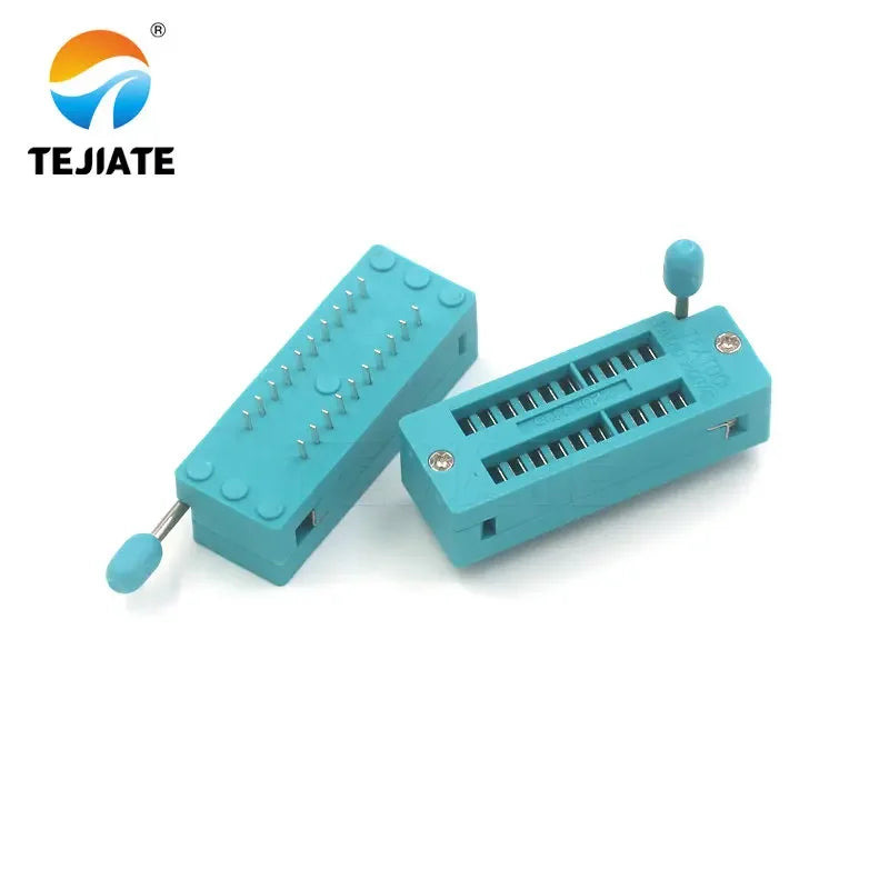 1PCS IC Locking Base Movable Socket Single Machine Chip 14/16/18/20/24/28/40P Test Pedestal
