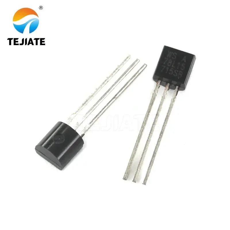 5PCS TEJIATE Triode 78L05 78L06 78L08 78L09 78L10 78L12 78L15 Stable Voltage Three Ports Tertiary Tube SMD DIP Type