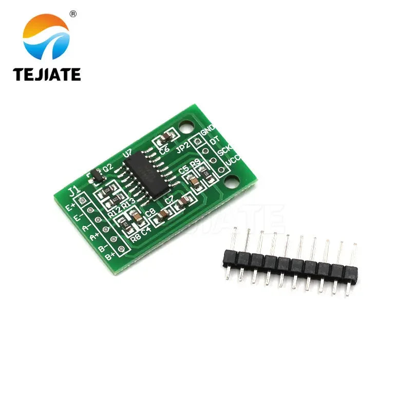 1PCS HX711AD Serial-port Module Singlechip Unit 24-bit Precision Electronic Weighing + Pressure Sensor Modular Device