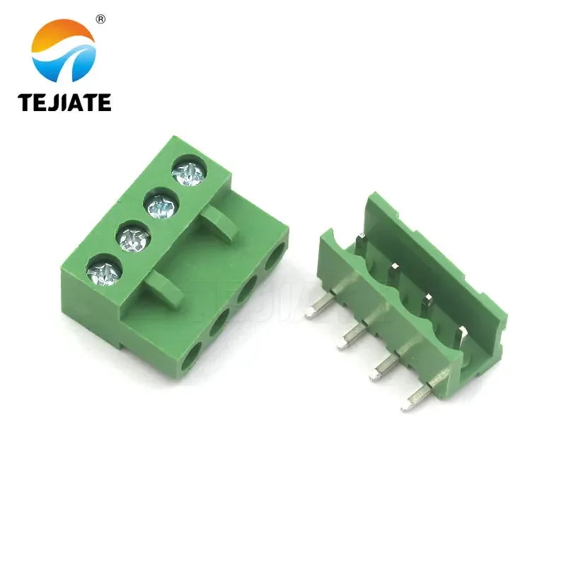 10 sets/batches of HT5.08 234567pin straight needle bending pin terminal plug type 300V 10A KF2EDGK 5.08mm spacing PCB connector