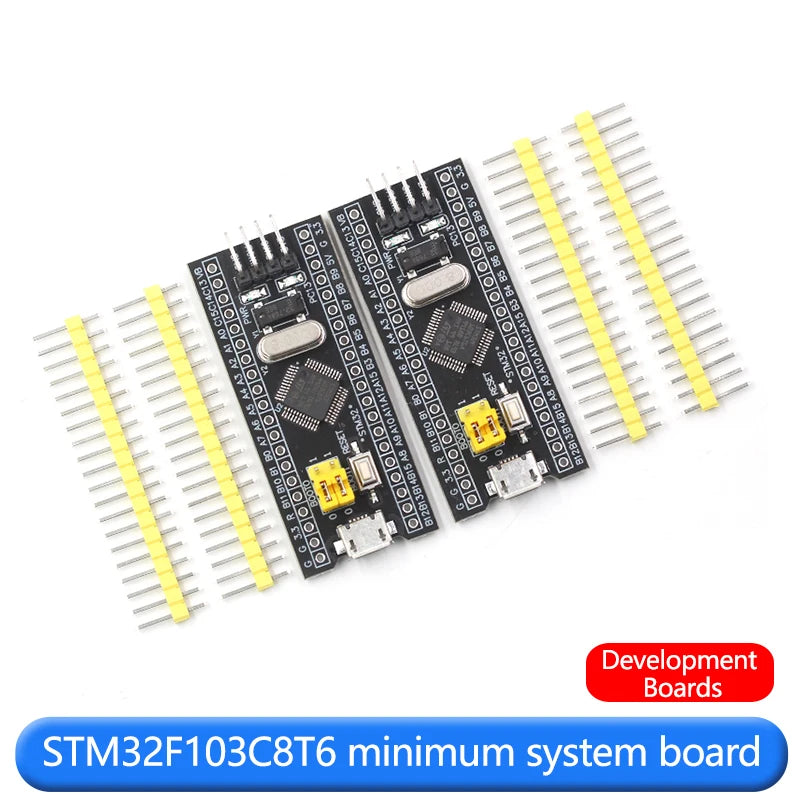 STM32F103C8T6 microcontroller development board
