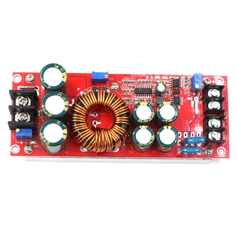 Vo Module Settings 1200W High Power DC-DC Adjustable Boost Power Module Board Constant Vo ...