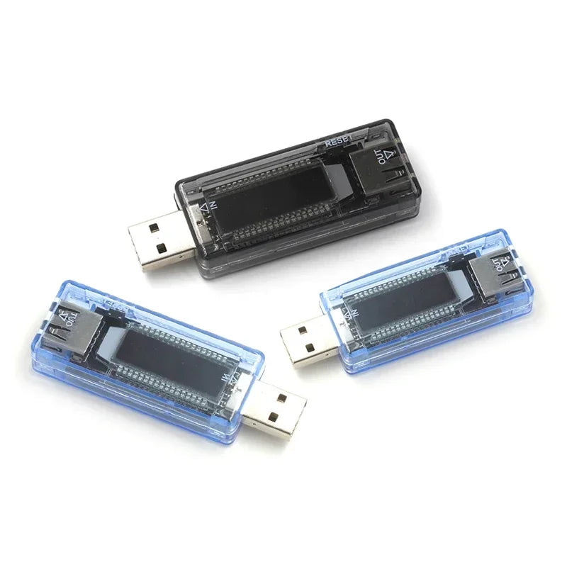 USB voltage and current meter power capacity mobile power test detector battery capacity tester KWS-V21