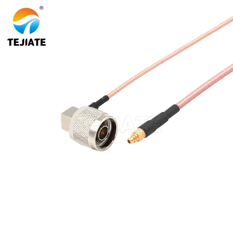 1PCS TEJIATE Adapter Cable N To MMCX Type NJW Convert MMCXJ 8-90CM 1M 1.5M 2M Length Connector RG316 Wire