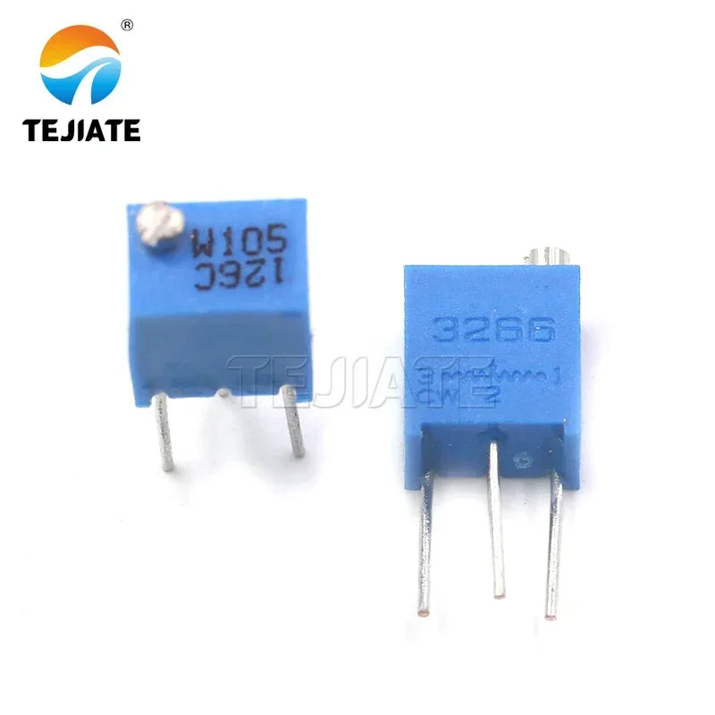 5pcs 3266W top adjustment adjustable precision potentiometer 1K 2/5/10/20/100/200/500K 103 multi-turn