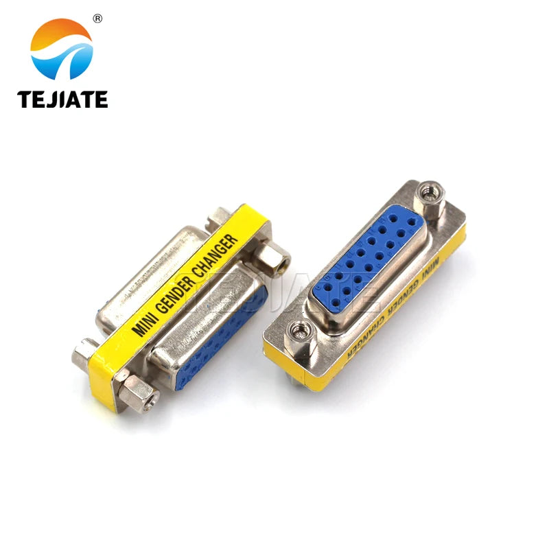 DB9/15/25 pin serial port male to female conversion head adapter RS232 male to male to female to female COM port