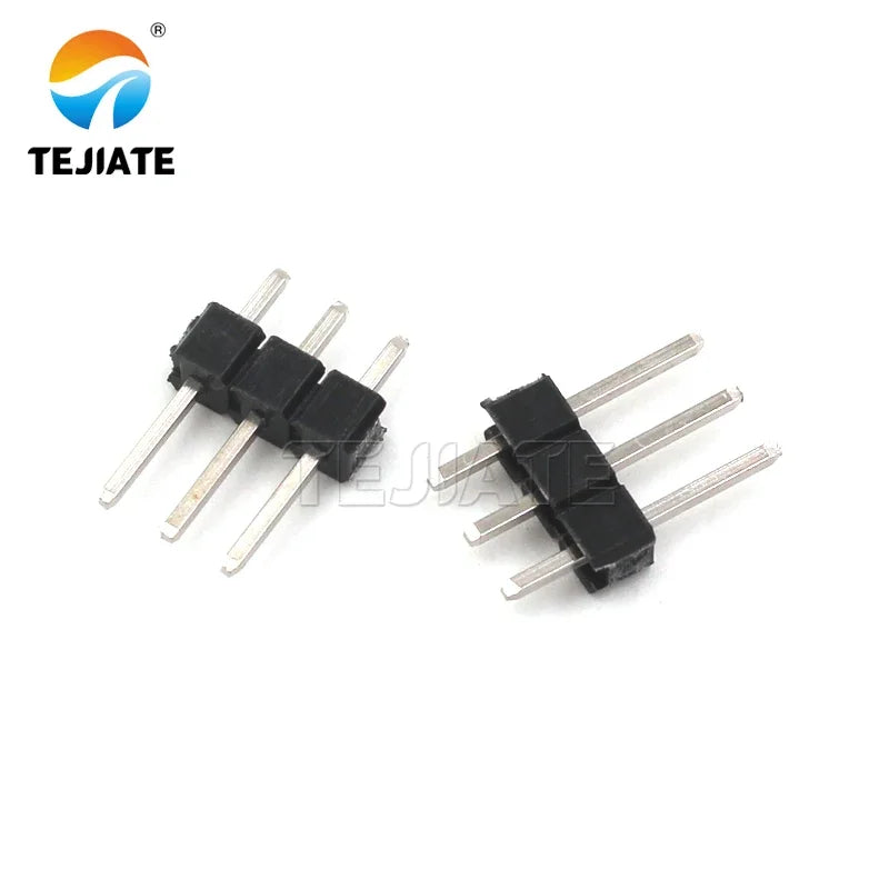 Single row pin spacing 2.54MM 1*2/3/4/5/6/7/8/10/12/20/30P copper pin header