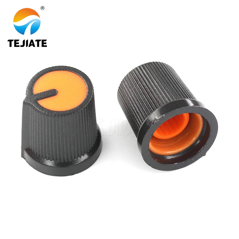 10PCS AG3 type plastic knob single and double potentiometer WH148 plum blossom handle hat potentiometer 15X17mm