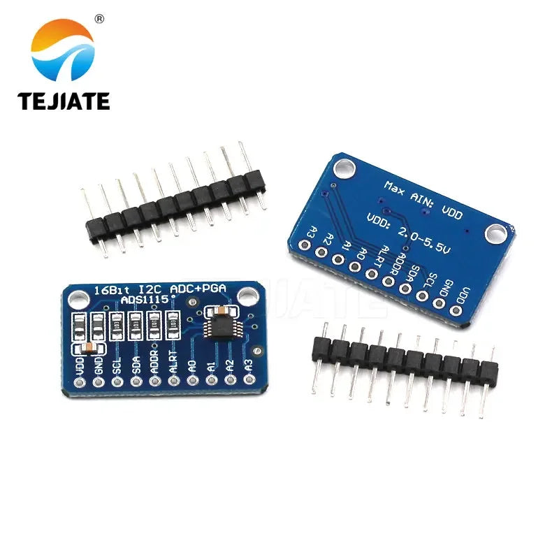 1PCS 4-Channel ADS1115 Super-Small Type 16 Bit High Precision ADC Develop Board Module