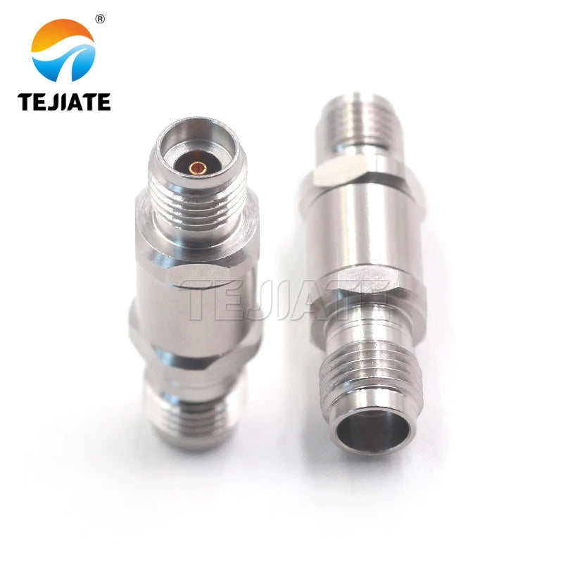 DC-40G 50G stainless steel millimeter wave 1.85mm 2.92mm 2.4mm female to male rf coaxial high frequency adapter adaptor