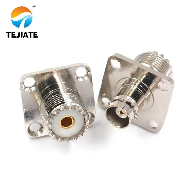 1PCS RF Adapter M Base BNC-UHF Flat Header To UHFK SMAK-UHF MINI Male/Female Header Connector