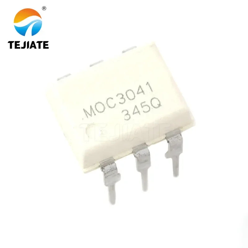5PCS TEJIATE Optocoupler MOC3021 MOC3023 MOC3041 MOC3061 MOC3063 High-speed Transistor Photoelectric Output Optical Isolator