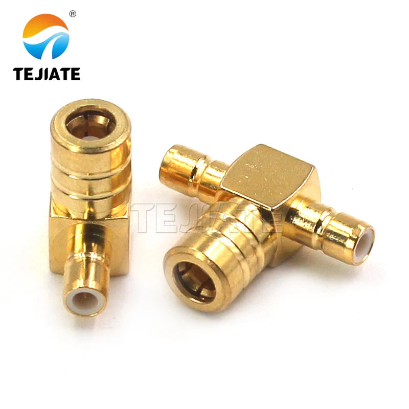 SMB three-way RF adapter SMB-KKK/KJK/JKJ one-to-two connector 50 ohm full copper gold-plated