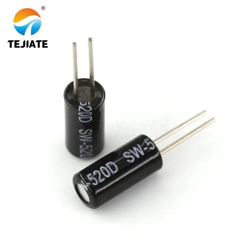 10PCS Tilt Switch SW-520D SW-420 SW-200 SW-58010p SW-18020P SW-18015P SW-18010P Vibration Sensor Metal Ball Switch
