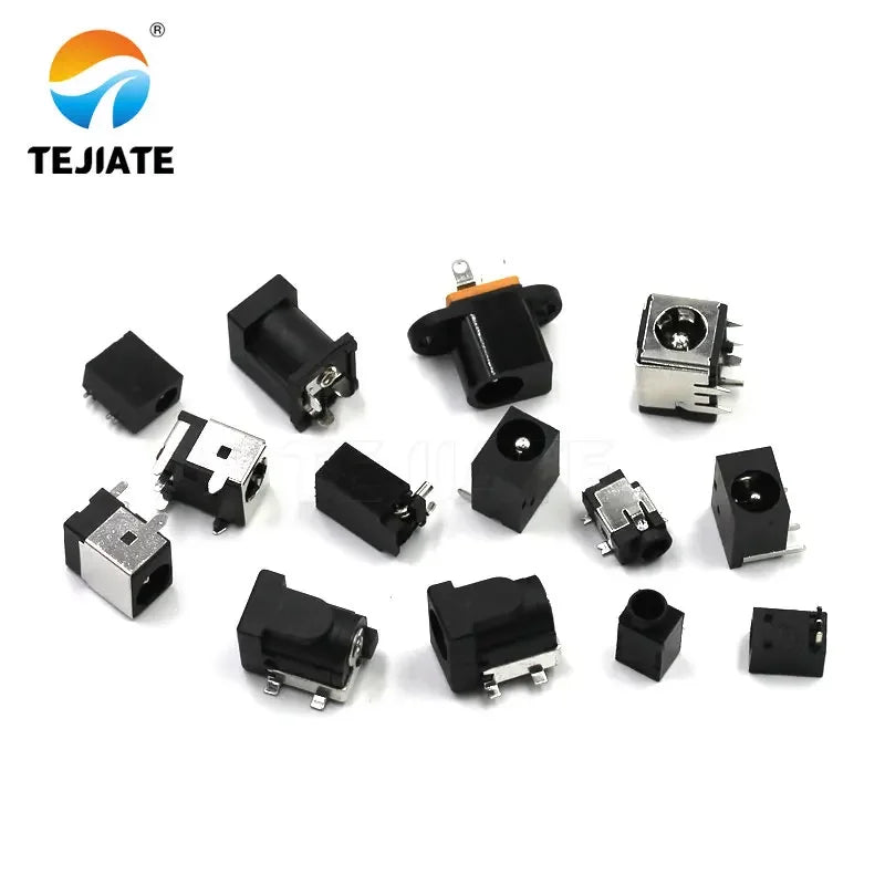 10PCS DC power socket female base 5.5 * 2.1/2.5/3.5MM 031A/003/050/044/023/007B