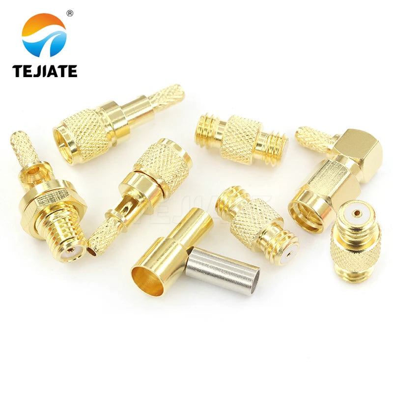 1PCS L5/M5-J/JW/KY/KK Dual Female and Male Conenctor Crimp Coaxila Cable adapter