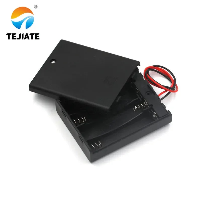 Battery box No.7 with switch and cover, battery holder 1, 2, 3/4/8 battery boxes