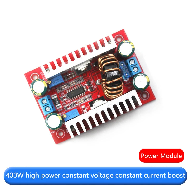 400W DC-DC high power constant voltage constant current boost power module LED boost drive notebook battery charging