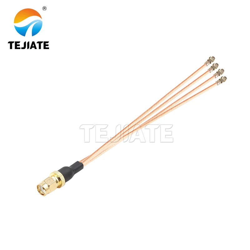 1pcs 0.1m SMA Female To 4pcs 5pcs uFL/u.FL/RF Antena UFL Seat RG178 Pigtail Cable