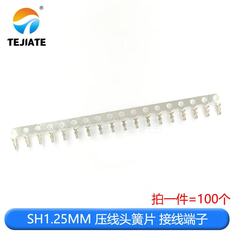 2.54MM DuPont head/VH3.96/PH2.0/XH2.54 cold pressing head KF2510 SH1.25MM pressing head spring terminal block