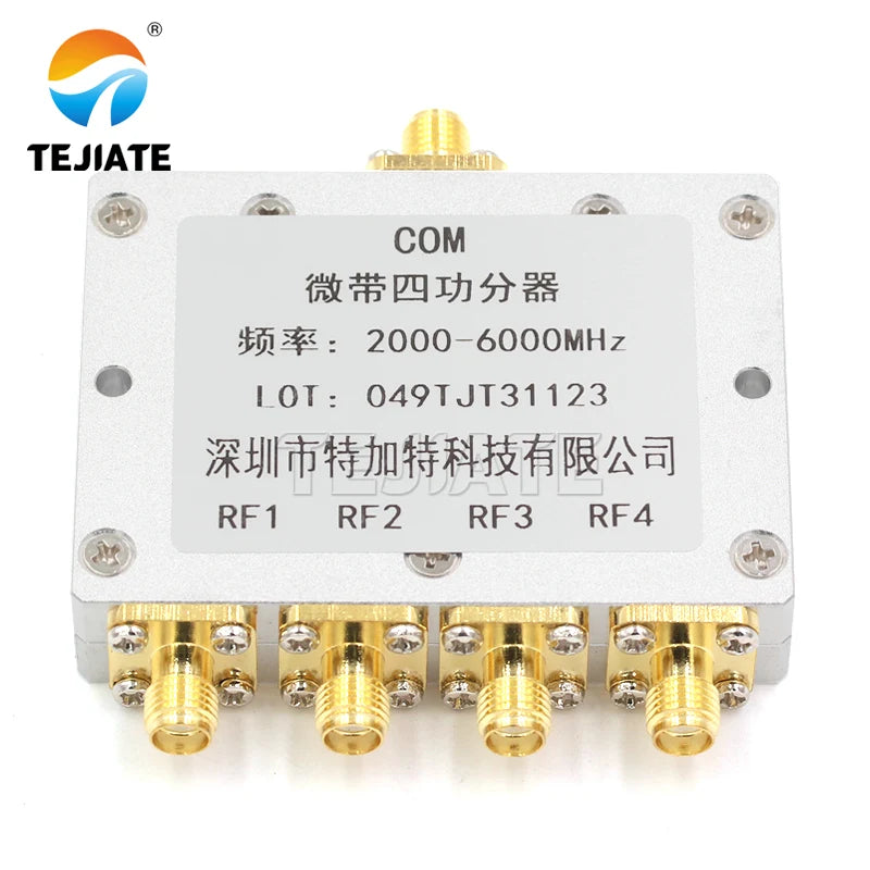 1PCS SMA Microstrip Power Divider, One Point Four, 0.5-8G SMA RF Combiner, WIFI 2-6G Power Divider