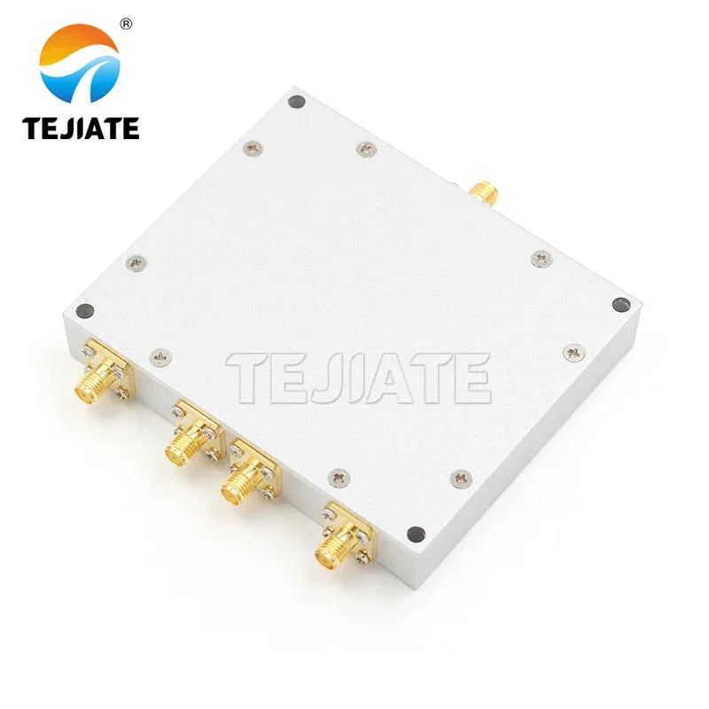 1PCS SMA Power Splitter One in Four out 380-2500MHz High Frequency for 3G WIFI Coverage Wireless Network Communication