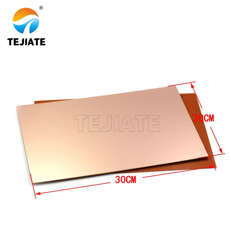 Single-sided bakelite copper clad board, experimental board, PCB circuit board 7*10 10*15 10*20 20*30 circuit board