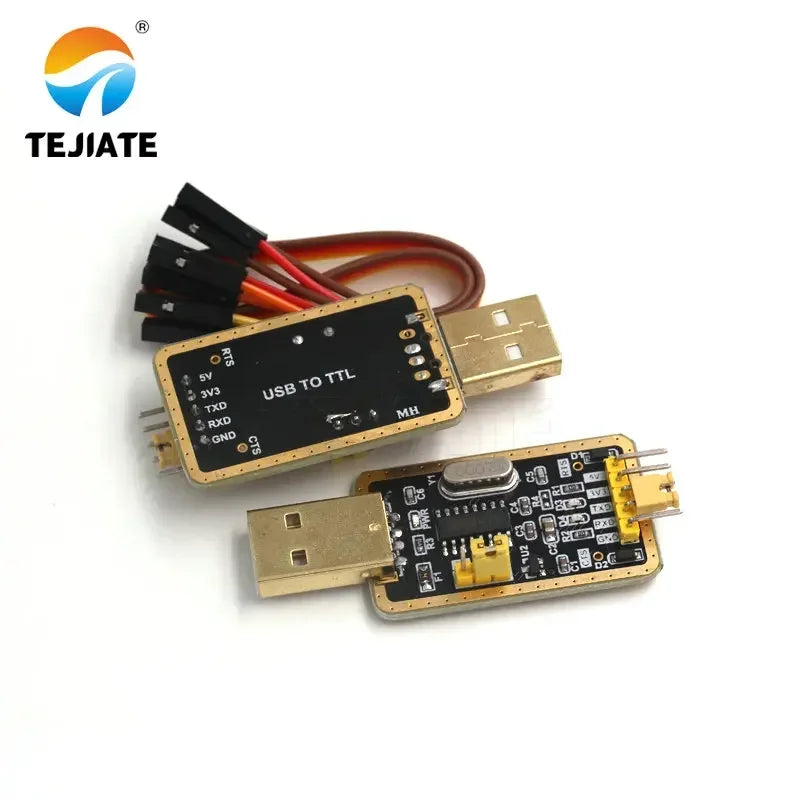 1PCS CH340G FT232BL-RL CH340E Reflesh Module Serial-port-USB To TTL Transform Modular Unit STC Download Wire Gold-colour Type