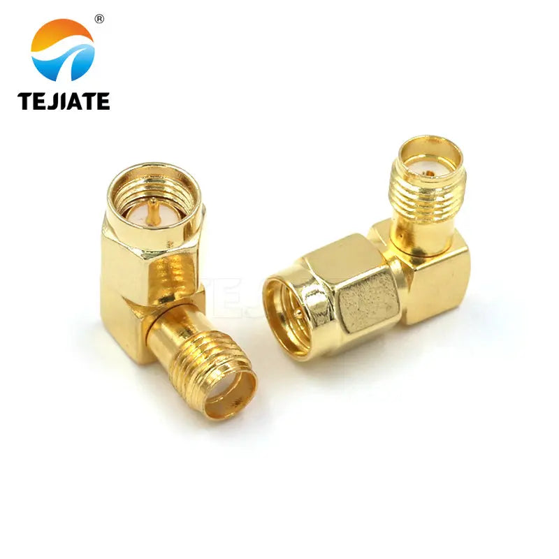 SMA To SMA Connector 90 Degree Right Angle SMA Male To Female Adapter Screw