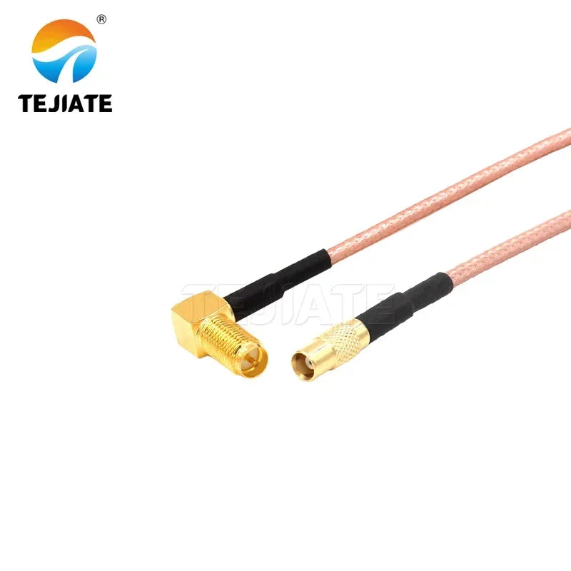1PCS TEJIATE Adapter Cable MCX To RPSMA Type MCX-K Convert RPSMA-KW 8-90CM 1M 1.5M 2M Length Connector RG316 Wire