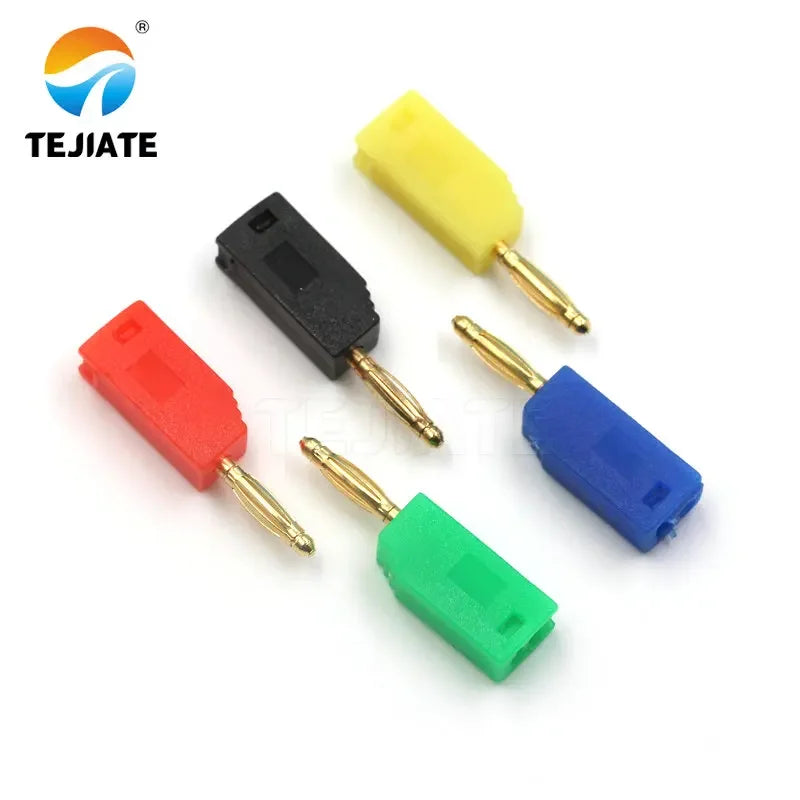 1PCS 2mm Stackable Banana Plug Lamp with 2mm Jack at the Tail, Lamp Head Plug for Flexible Disassembly and Assembly