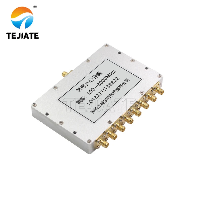 1PCS SMA power divider, one point eight, 2-6G microstrip power divider, 500-3000MHz combiner, 2.4G-6G