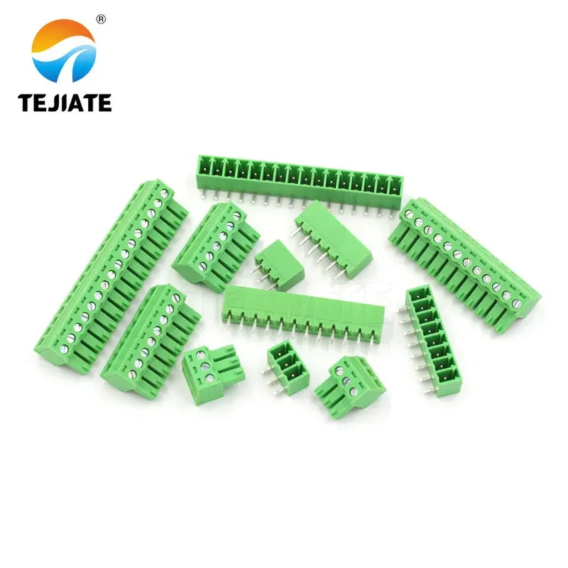 KF2EDG 3.81MM Plug-In PCB Terminal Straight Pin Socket 2/3/4/5/6/7/8/9P