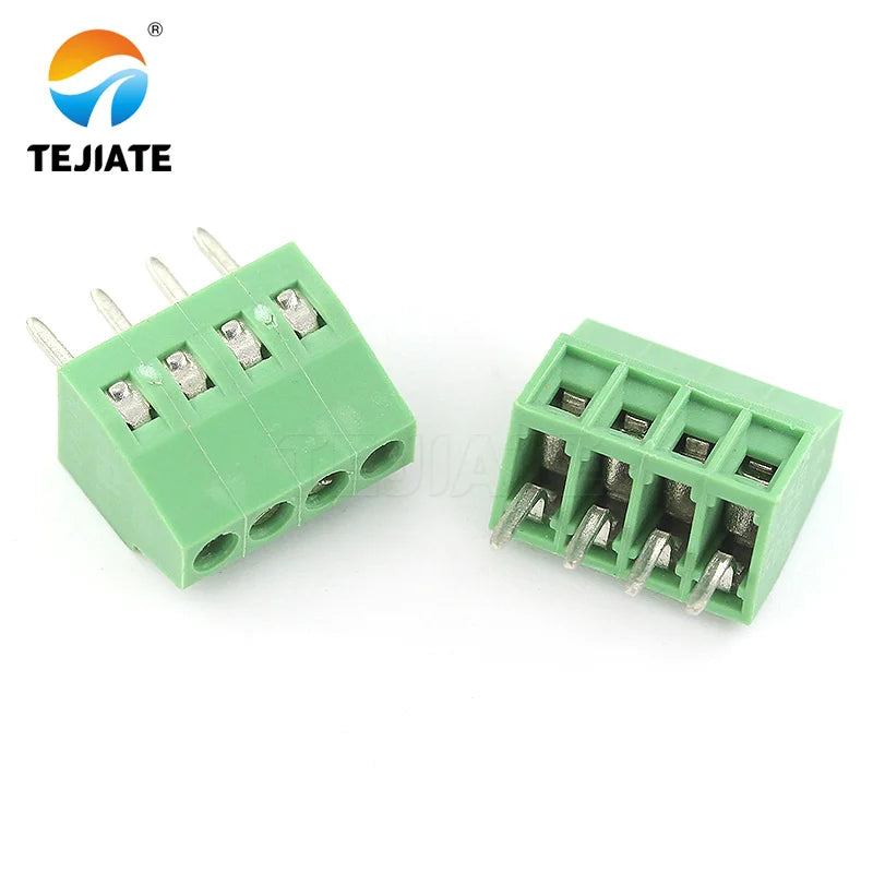 2PCS DG308 wiring terminal KF128 2.54mm spacing 120 screw type PCB wiring terminal 2/3P connector