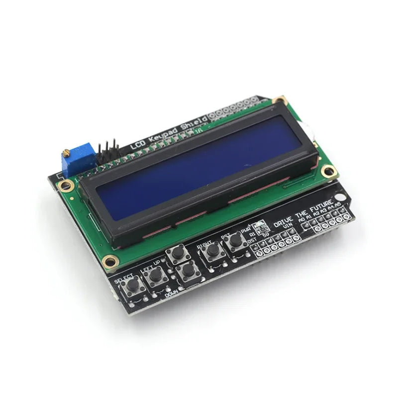LCD1602 Character LCD Screen Input Output Expansion Board Keypad Shield Compatible with R3
