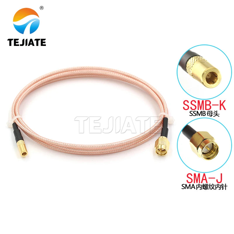 1PCS SSMB adapter wire SSMB-K to SMA-J BNC-J BNC-JW BNC-KY connecting wire SSMB female adapter wire RG316 coaxial line