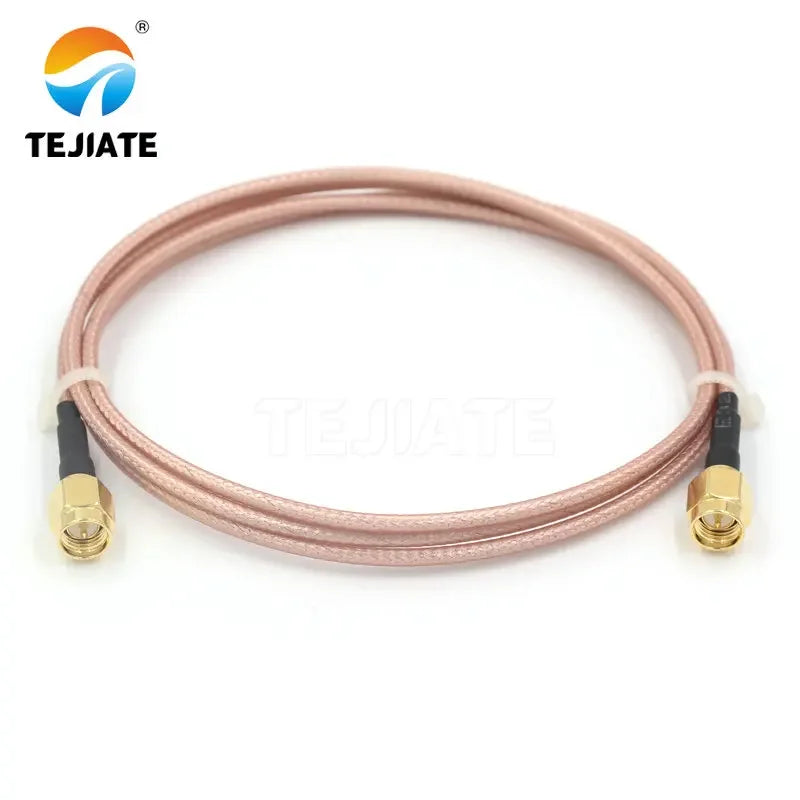 SMA Male To SMA male RG316 cable assembly Jumper Pigtail 5cm/10/15/30/50cm/1m SMA plug Crimp FPV RG316 Cable 50ohms