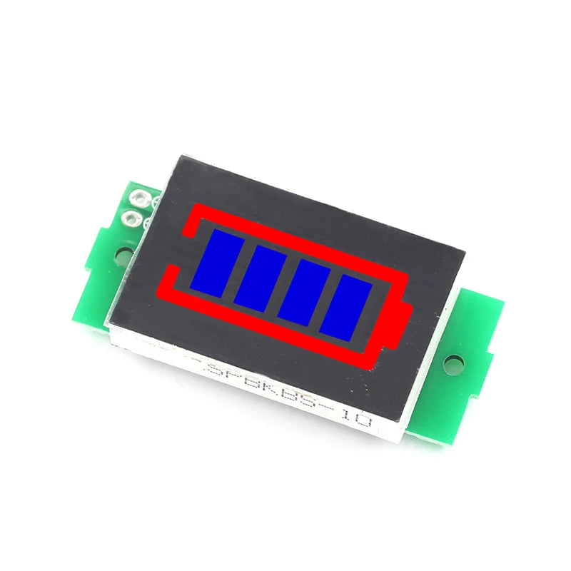 1/2/3/4/6/7/8S lithium battery meter Three-string LED lithium battery pack indicator board display module