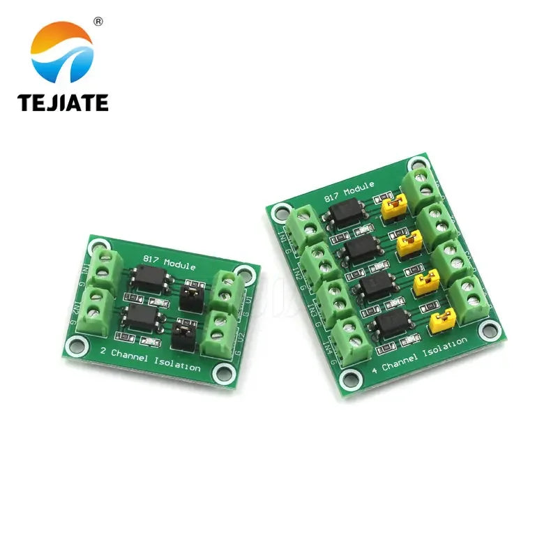 1PCS TEJIATE Optocoupler 817 Isolated Voltage Control Module Transistor Photoelectric Output Optical Isolator 2 4 Way