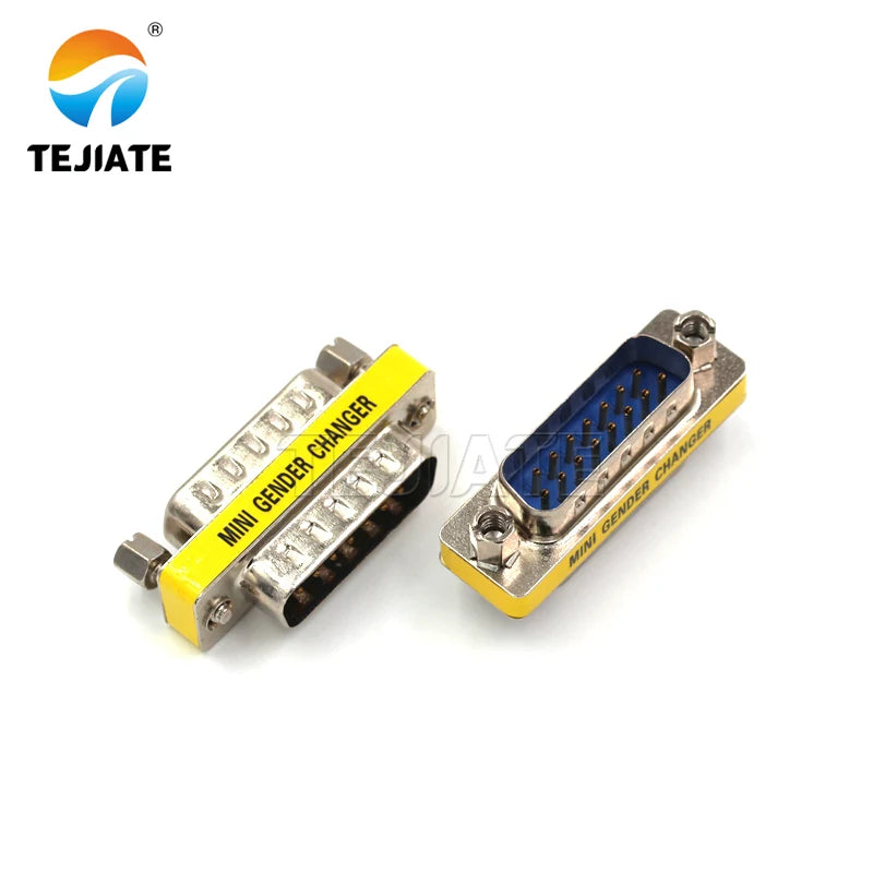 DB9/15/25 pin serial port male to female conversion head adapter RS232 male to male to female to female COM port