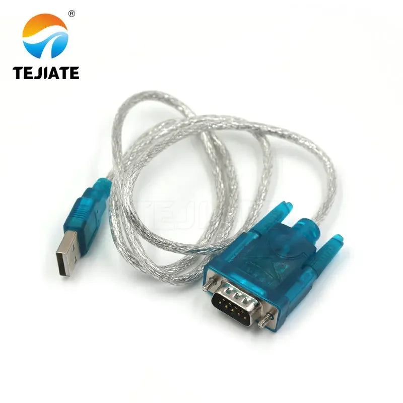 1PCS HL-340 RS232 Data-line USB To Nine-pin Connection-cable Male/Female Header USB2.0-chip To DB9 Adapter Wire