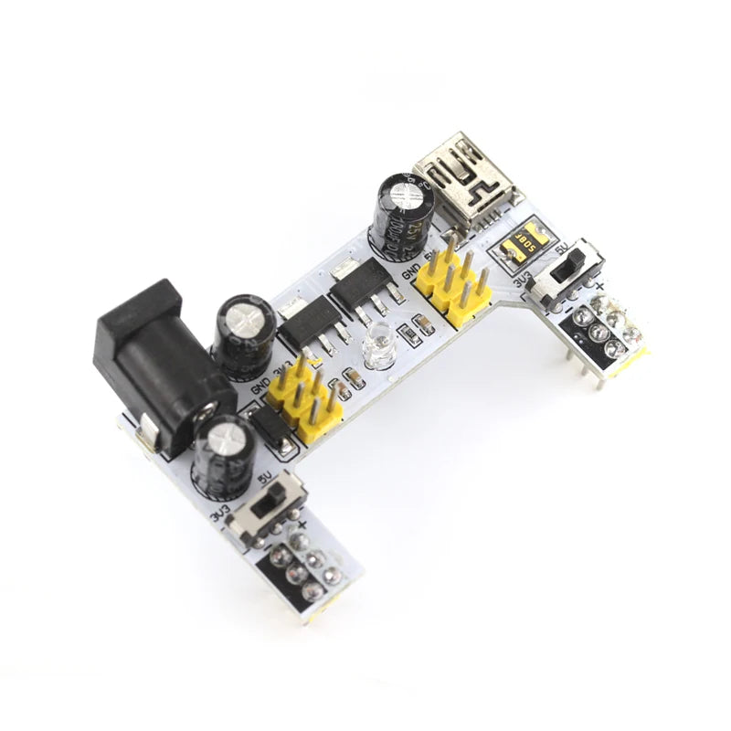 Breadboard power module 2-way breadboard module compatible with 5V/3.3V DC voltage regulator module power module