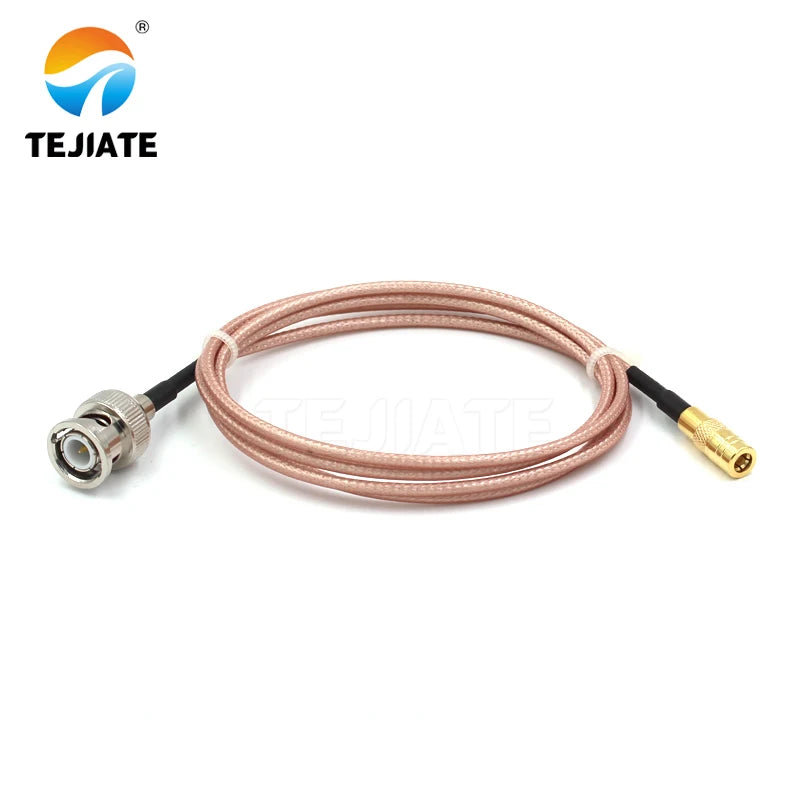 1PCS TEJIATE Adapter Cable SMB To BNC Type SMBK Convert BNCJ 8-90CM 1M 1.5M 2M Length Connector RG316 Wire