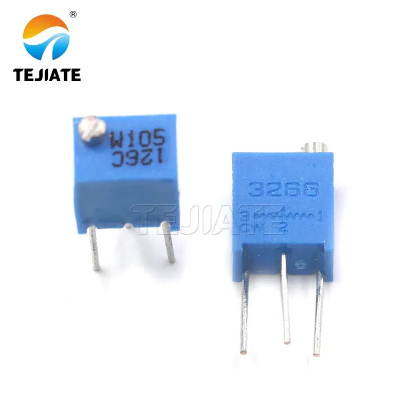5pcs 3266W top adjustment adjustable precision potentiometer 1K 2/5/10/20/100/200/500K 103 multi-turn