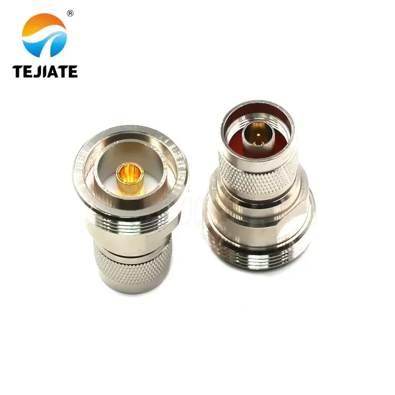 1PCS N to DIN L29 adapter L29/DIN-KK/JJ/JK male female center clamp RF coaxial straight connector adapter soldering